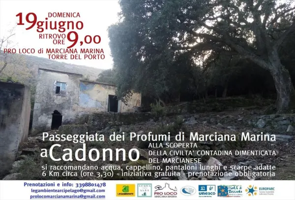Passeggiata per i Sentieri dei Profumi a Marciana Marina - Cadonno