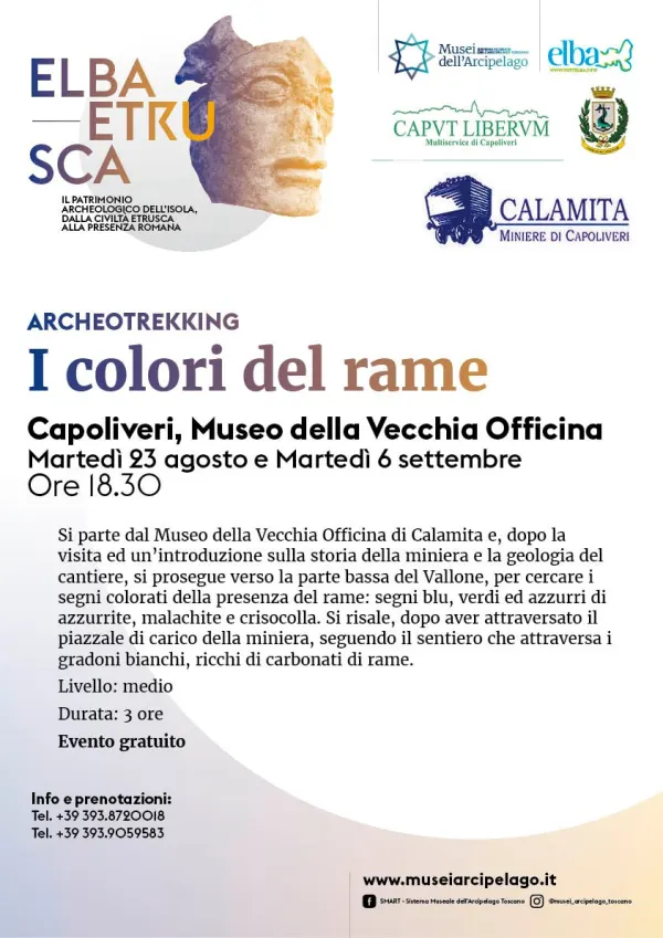 I COLORI DEL RAME: ARCHEOTREKKING