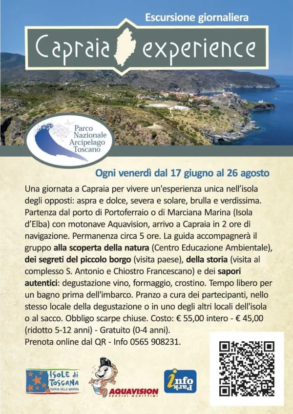 Capraia Experience: escursione giornaliera