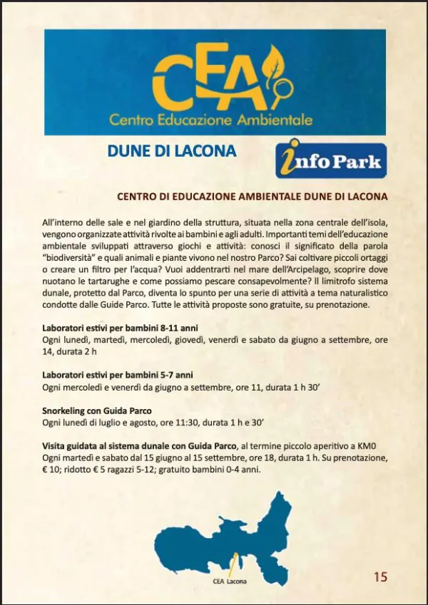 CEA di Lacona: Snorkeling con Guida Parco