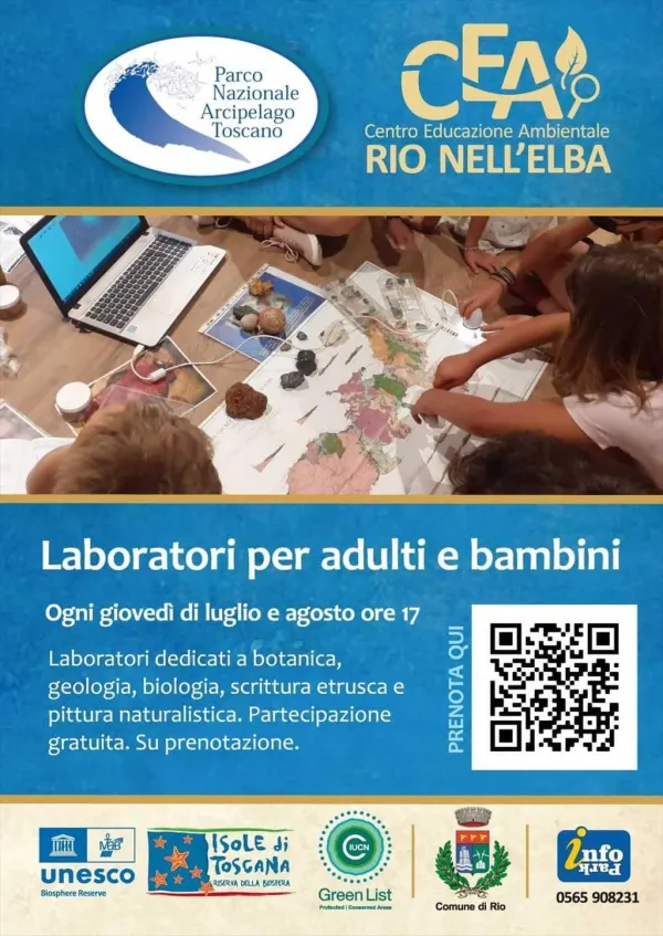 CEA Rio nell'Elba: Laboratori per adulti e bambini