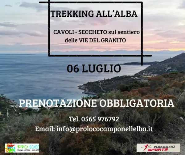 TREKKING ALL' ALBA: Cavoli - Seccheto sul sentiero delle Vie del Granito