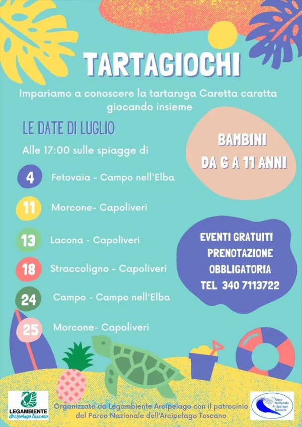 TARTAGIOCHI: Impariamo a conoscere la tartaruga Caretta caretta giocando insieme