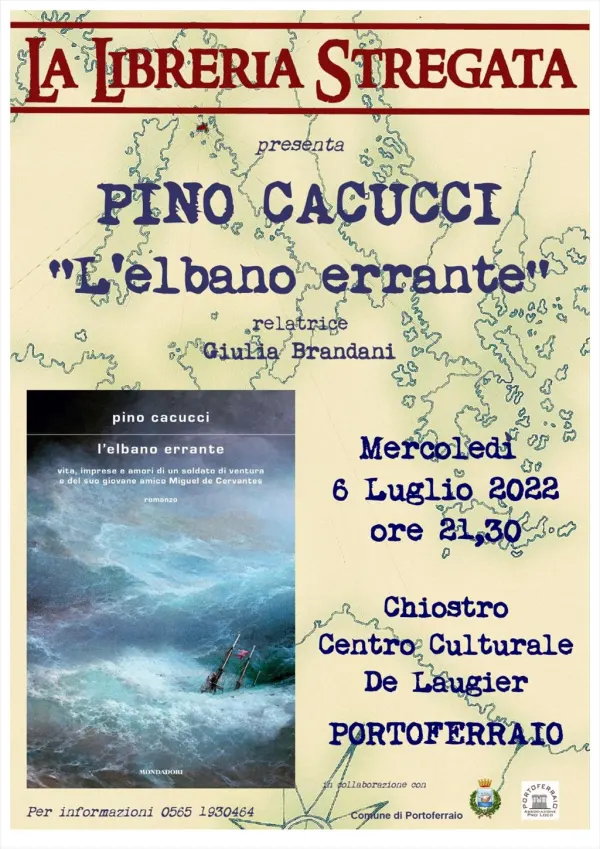 La Libreria Stregata presenta: Pino Cacucci - "L'elbano errante"