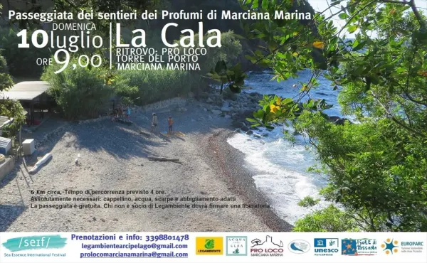 Passeggiata per i Sentieri dei Profumi a Marciana Marina - La Cala