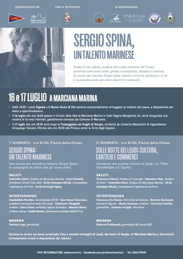 Marciana Marina ricorda Sergio Spina