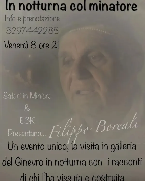 In notturna col minatore