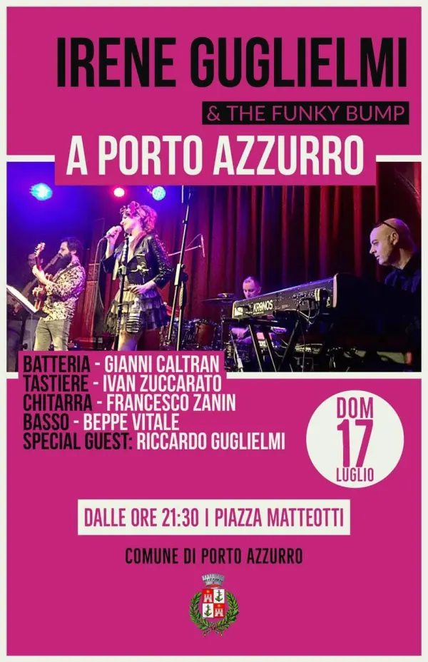 Irene Guglielmi & The Funky Bump a Porto Azzurro