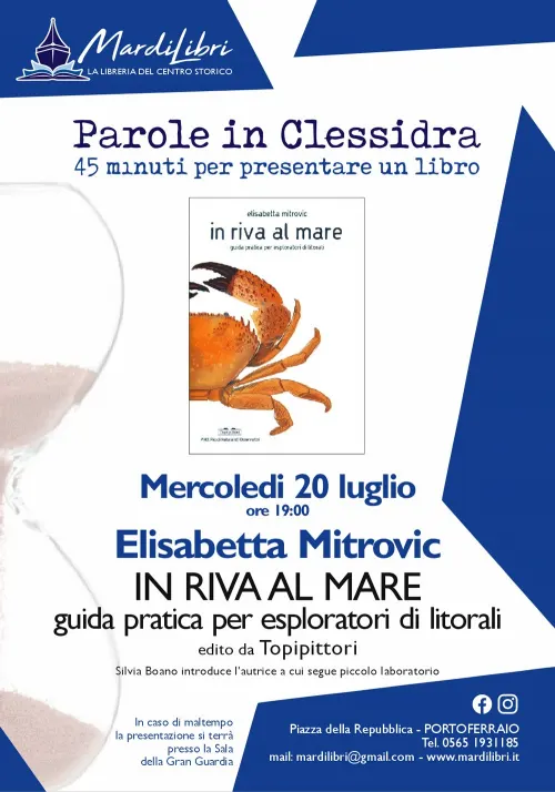 PAROLE IN CLESSIDRA con Elisabetta Mitrovic "In riva al mare"