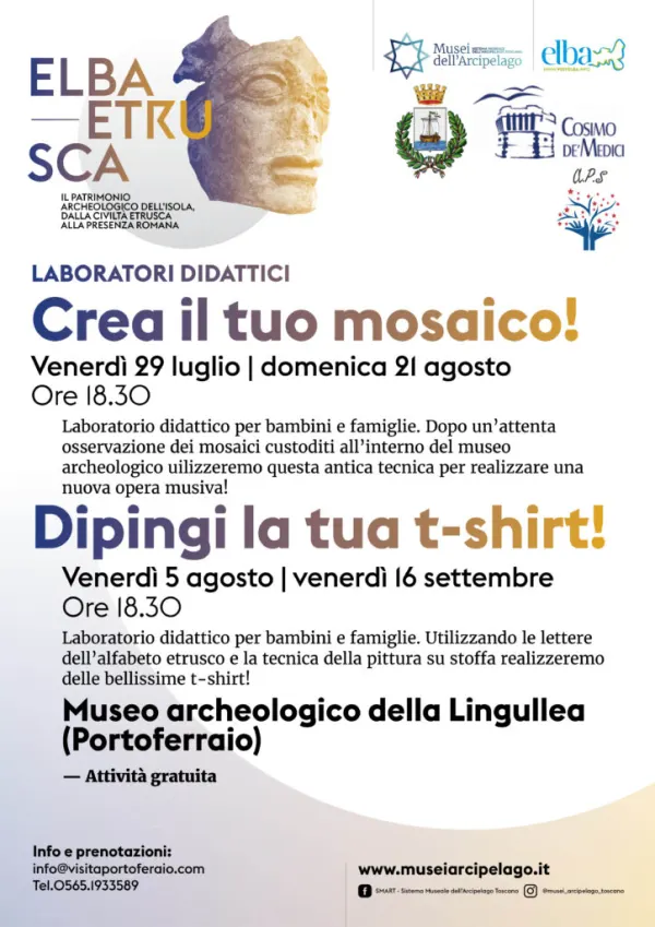 Laboratori didattici: Dipingi la tua t-shirt!