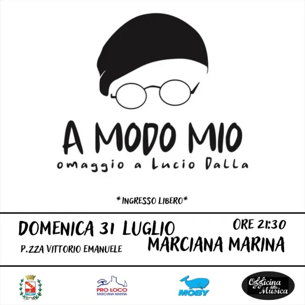 "A Modo Mio" - Tributi a Lucio Dalla