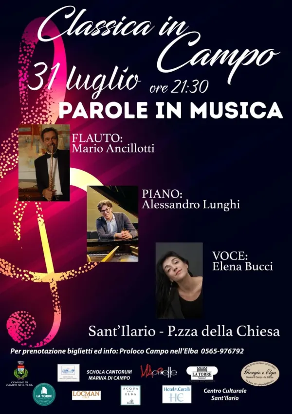CLASSICA IN CAMPO: Parole in Musica