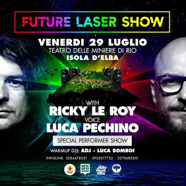 Future Laser Show - With Ricky le Roy e Luca Pechino