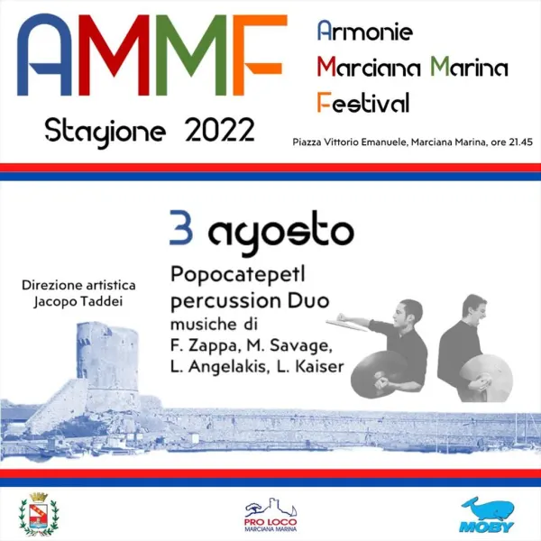 Armonie Marciana Marina Festival: Popocatepeti Percussion Duo