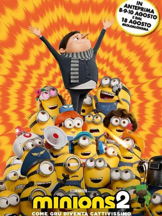 MINIONS 2 - come Gru diventa Cattivissimo