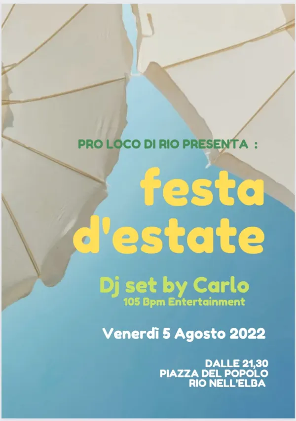 Festa d'Estate - Dj set by Carlo 105 Bpm Entertainment