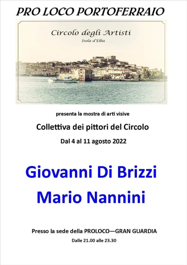 Circolo degli Artisti presenta la mostra di arti visive "Collettiva dei pittori del Circolo"