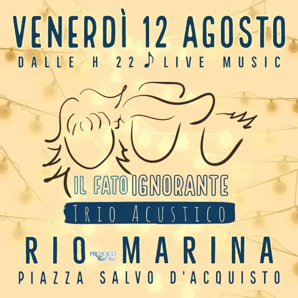 Il Fato Ignorante - Rio Live