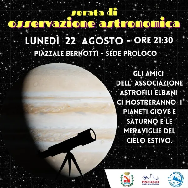 Serata di osservazione astronomica