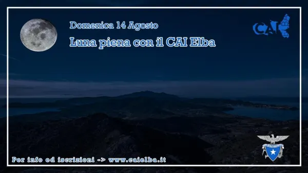 Rio Elba – Monte Capannello con la luna piena