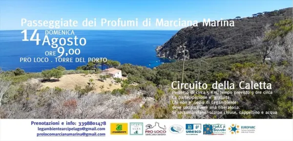 Passeggiata per i Sentieri dei Profumi a Marciana Marina - Circuito della Caletta