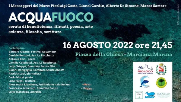 Acquafuoco - La raccolta fondi dei Messaggeri del Mare per l'Associazione La Racchetta 