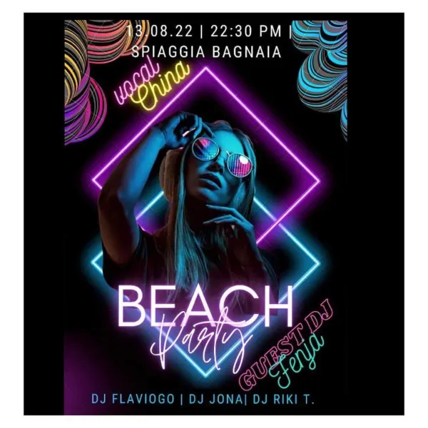 Beach Party - Guest Dj Fenja