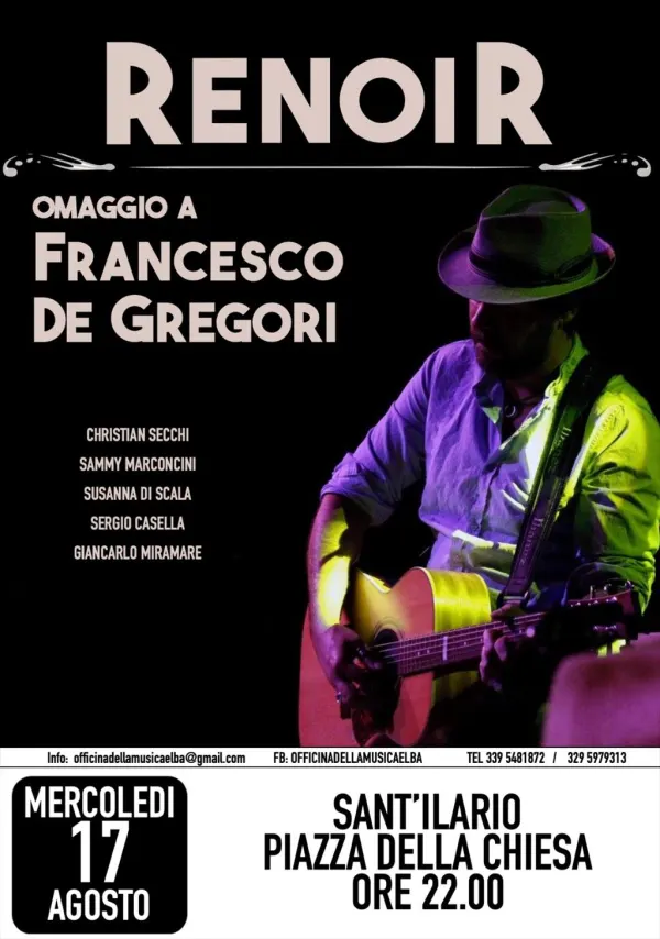 Renoir - Omaggio a Francesco de Gregori