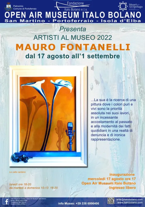 Open Air Museum Italo Bolano presenta ARTISTI AL MUSEO 2022: Mauro Fontanelli