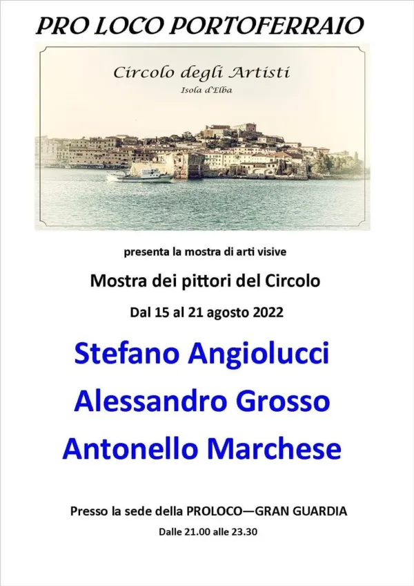 Circolo degli Artisti presenta la mostra di arti visive "Collettiva dei pittori del Circolo"