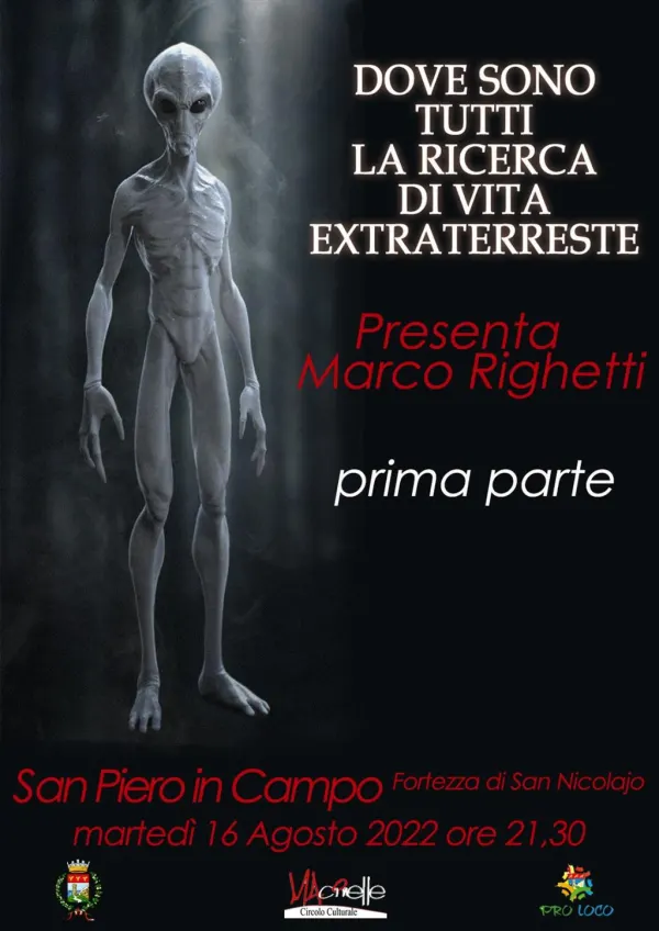 "Dove sono tutti" alla ricerca della vita extraterrestre con Marco Righetti (I Parte)