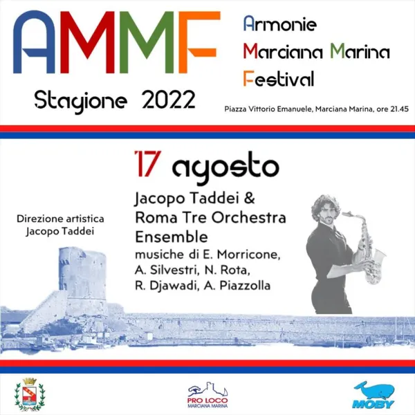Armonie Marciana Marina Festival: Jacopo Taddei & Roma Tre Orchestra Ensemble