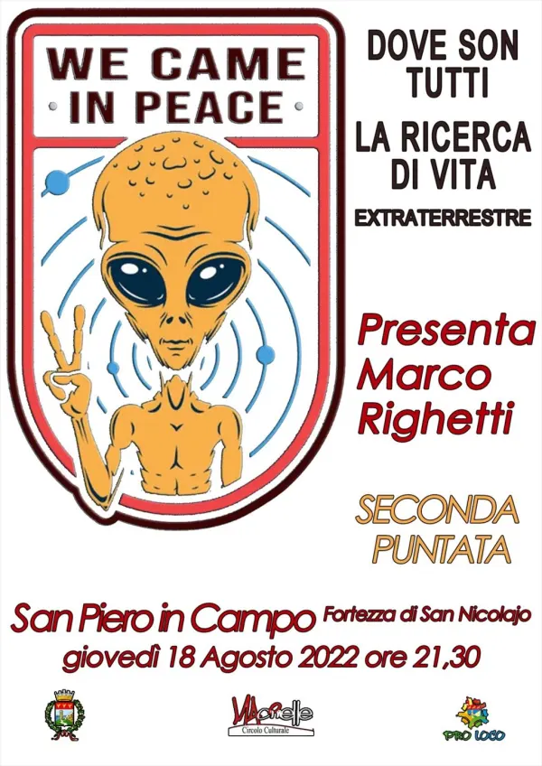 "Dove sono tutti" alla ricerca della vita extraterrestre con Marco Righetti (II Parte)