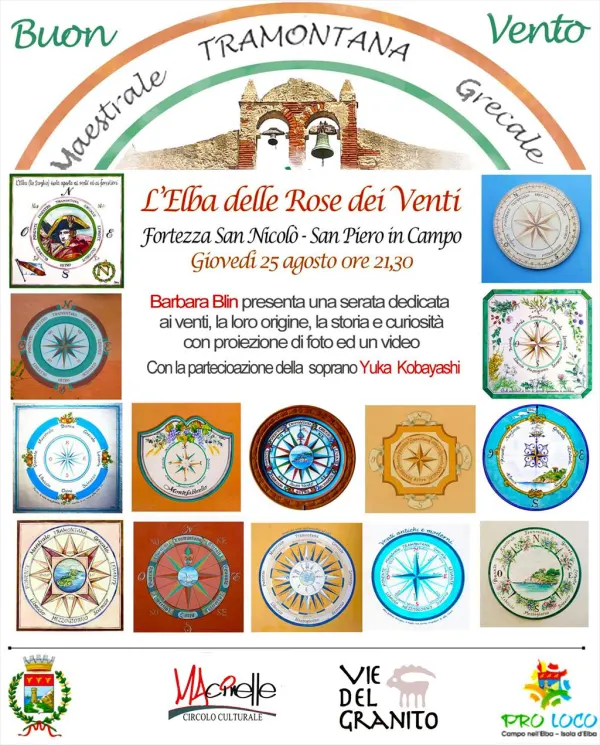 Elba  delle rose dei venti