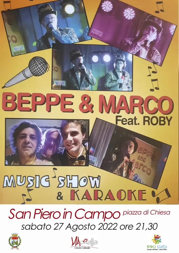 Music show e karaoke  con Beppe e Massimo