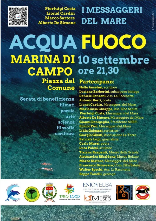 La Raccolta fondi "Acquafuoco" dei Messaggeri del Mare per l'Associazione La Racchetta