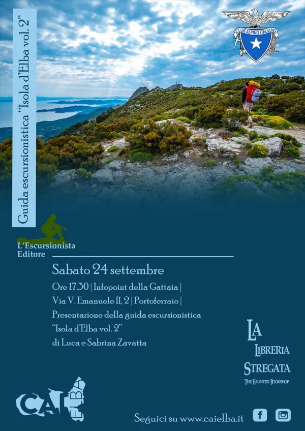 Isola d'Elba, vol. 2: presentazione della guida con l'autore Luca Zavatta