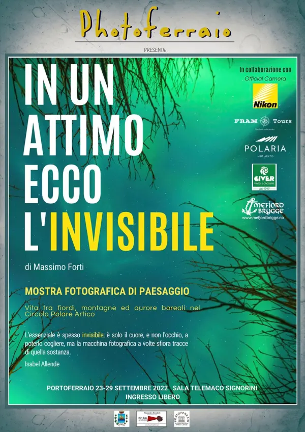 Photoferraio presenta "In un attimo ecco l'invisibile" - Mostra fotografica di paesaggio di Massimo Forti