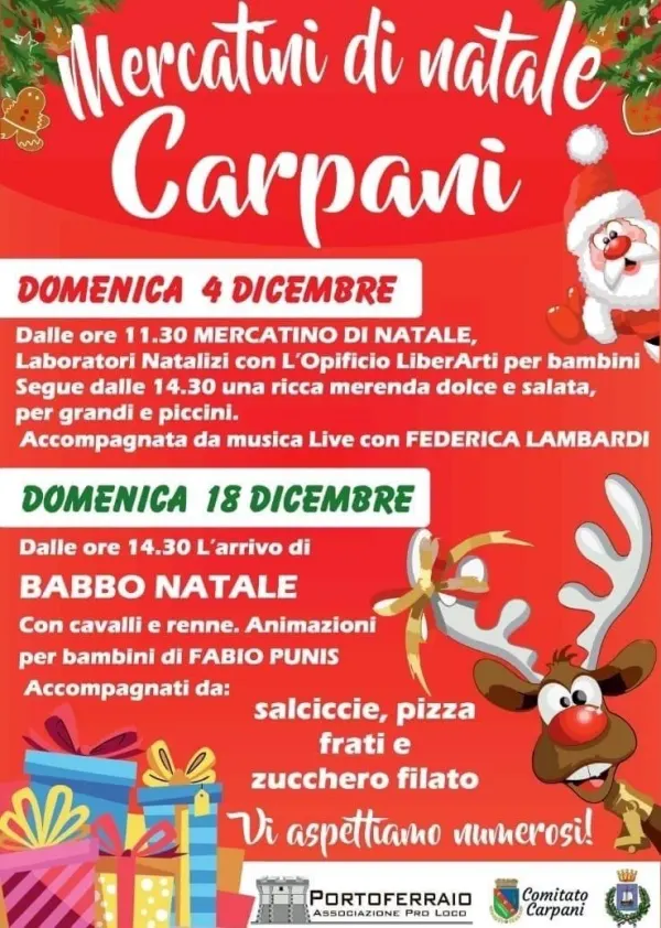 Mercatini di Natale a Carpani