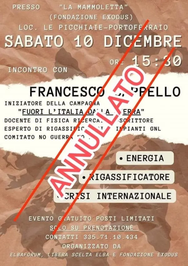 Incontro con Francesco Cappello