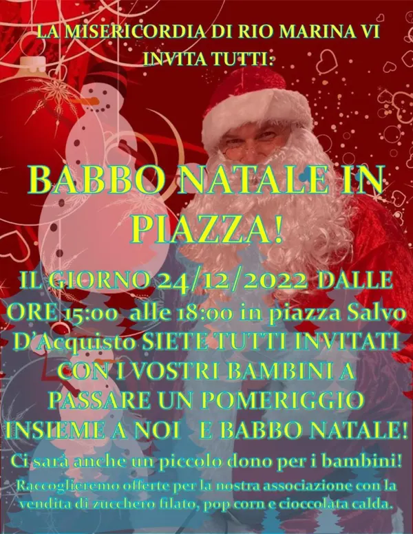 Babbo Natale in Piazza!
