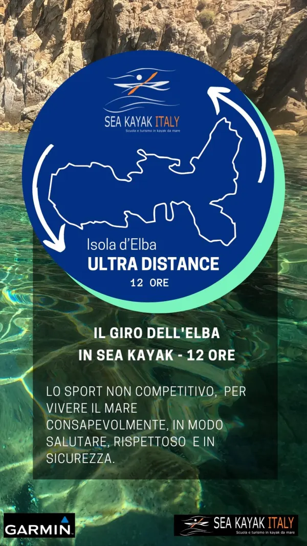 Elba Ultra Distance in kayak da mare