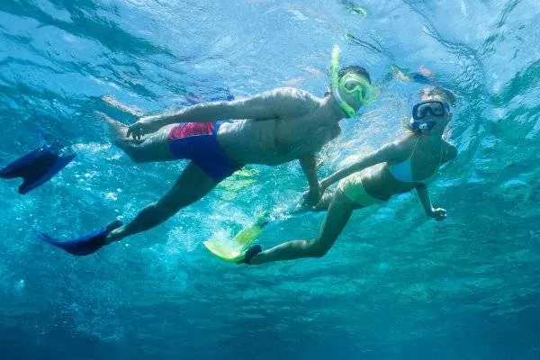 Snorkeling nell'area protetta