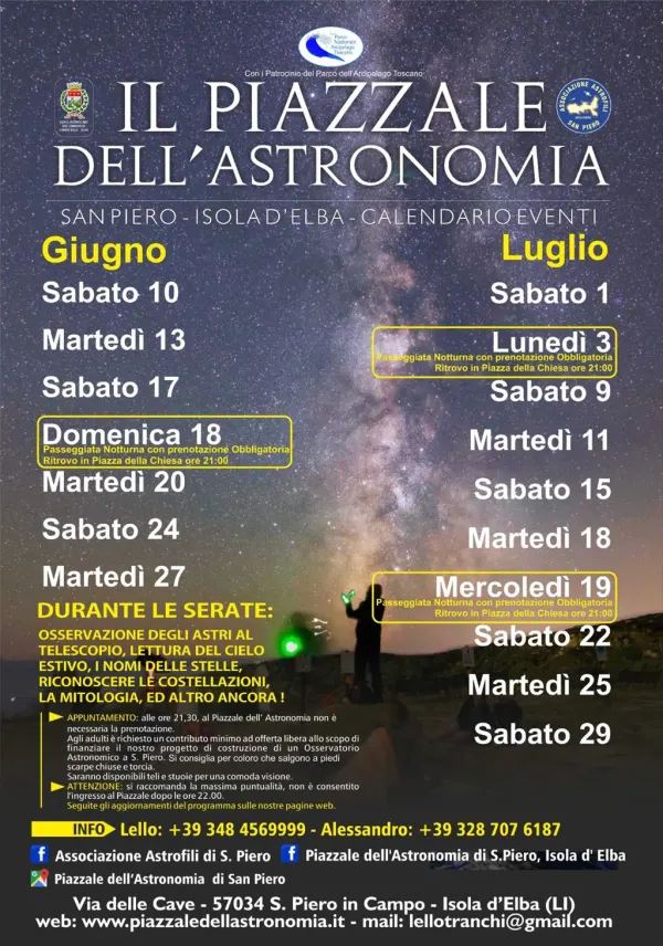 Serate Astronomiche