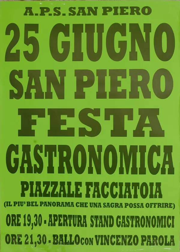 Festa Gastronomica - San Piero