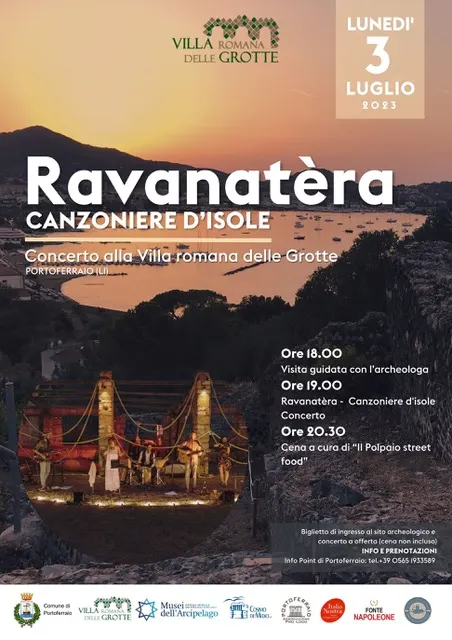 Ravanatèra, Canzoniere d’isole