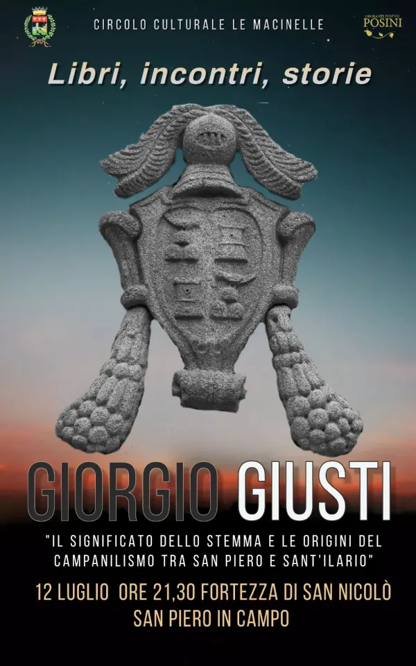 Giorgio Giusti - Il significato dello stemma e le origini del campanilismo tra San Piero e Sant'Ilario