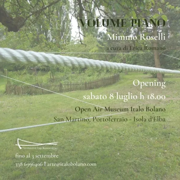Mostra "Volume piano" di Mimmo Roselli