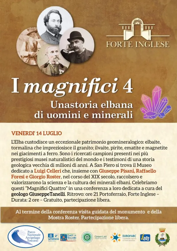 I Magnifici Quattro: una storia elbana di uomini e minerali - Conferenza