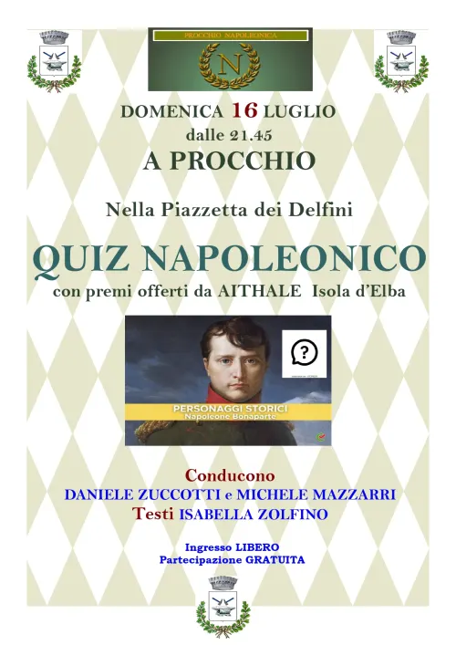 Procchio Napoleonica: Gioco al Quiz Napoleonico